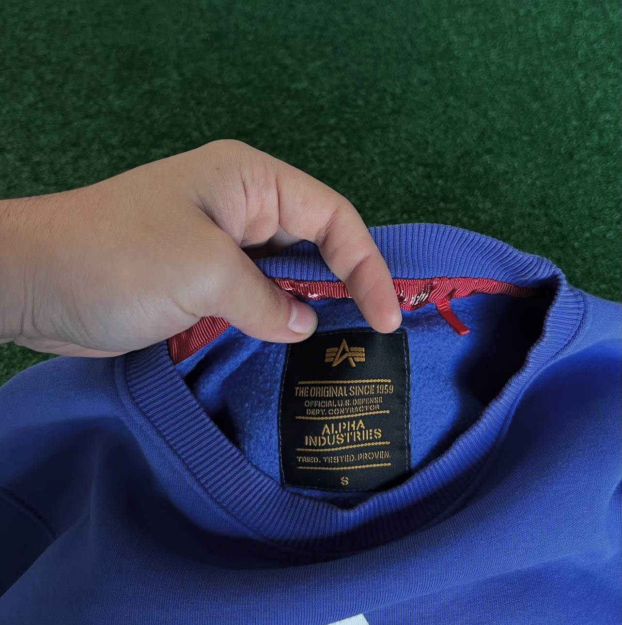 Alpha Industries sweatshirt (S)