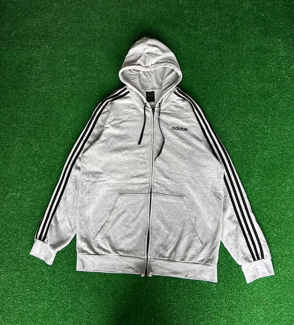 Adidas zip-up hoodie (L)