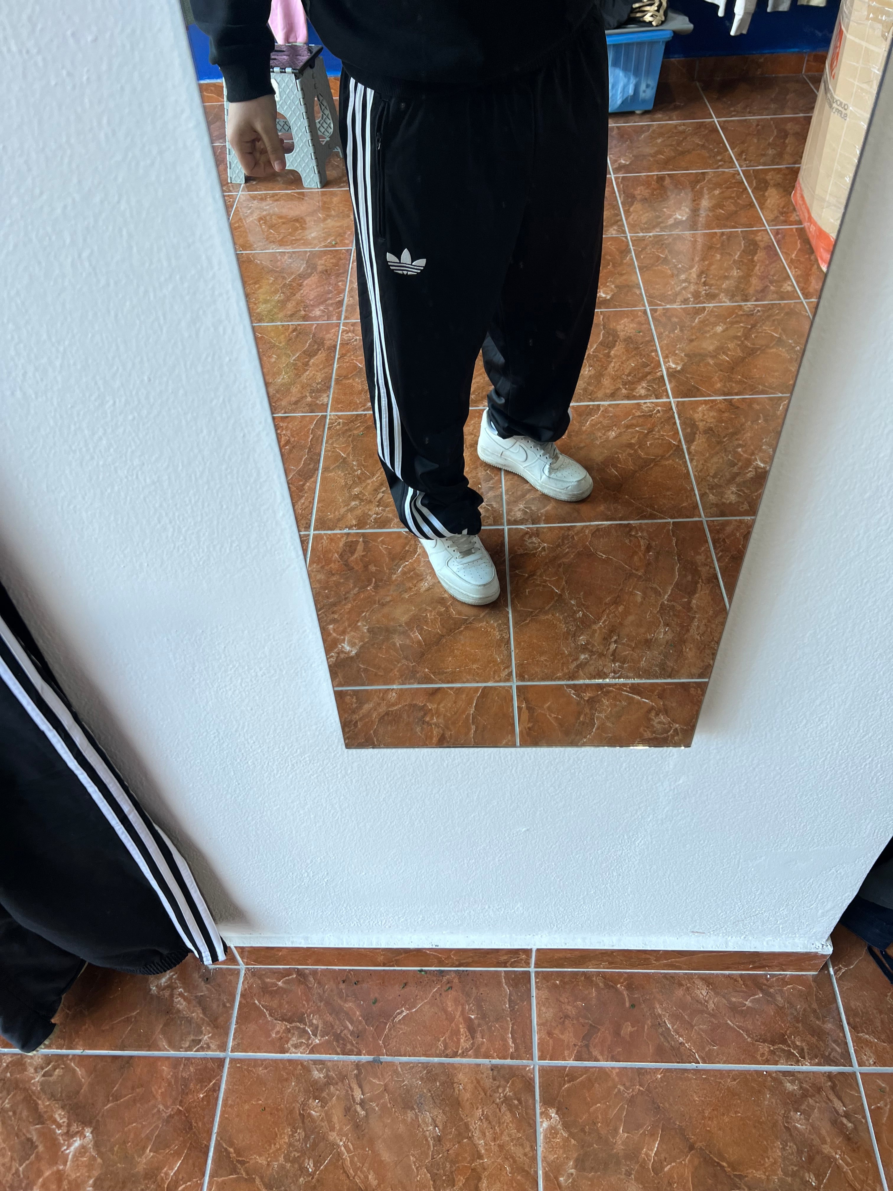 Adidas firebird trackpants (L)