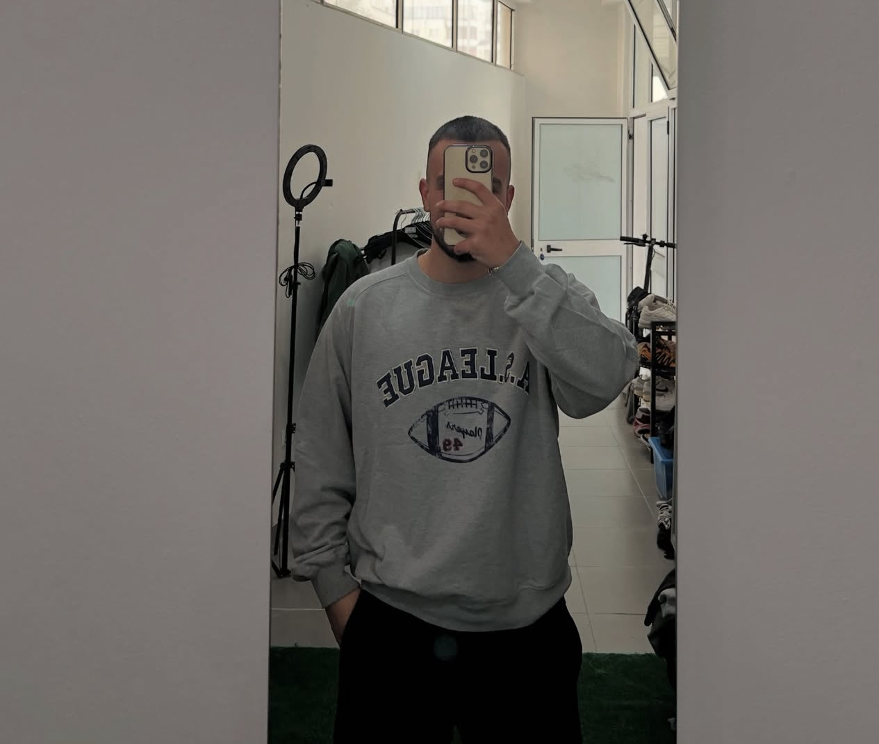 A.S. League vintage sweatshirt (XL)